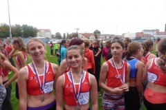 T. Myskova a N.Pfefferova v dresu JAC Brno
