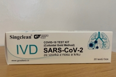 Singclean TEST - balení I.
